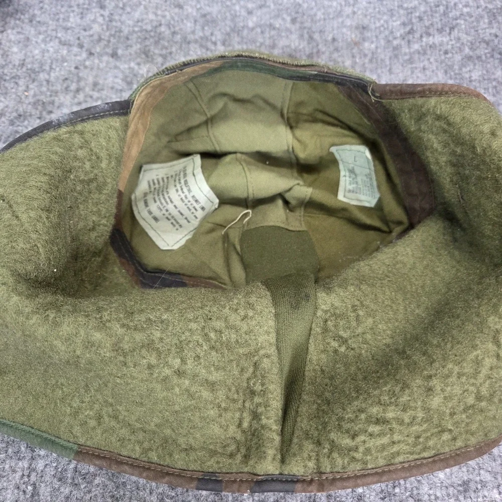 VtG‎ Military Cap 7 Cold Weather Insulated Helmet Liner Woodland Camo Army